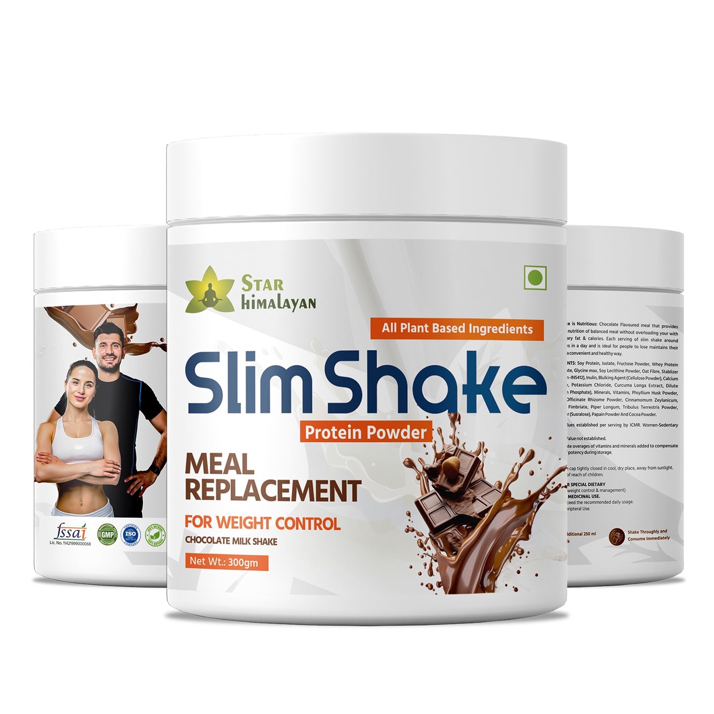 Slim Shake Meal Replacement Protein Powder - 300Gm