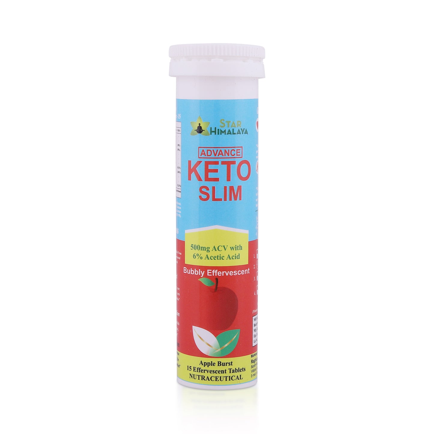 Advance Keto Slim with 500Mg ACV - 20 Tablets