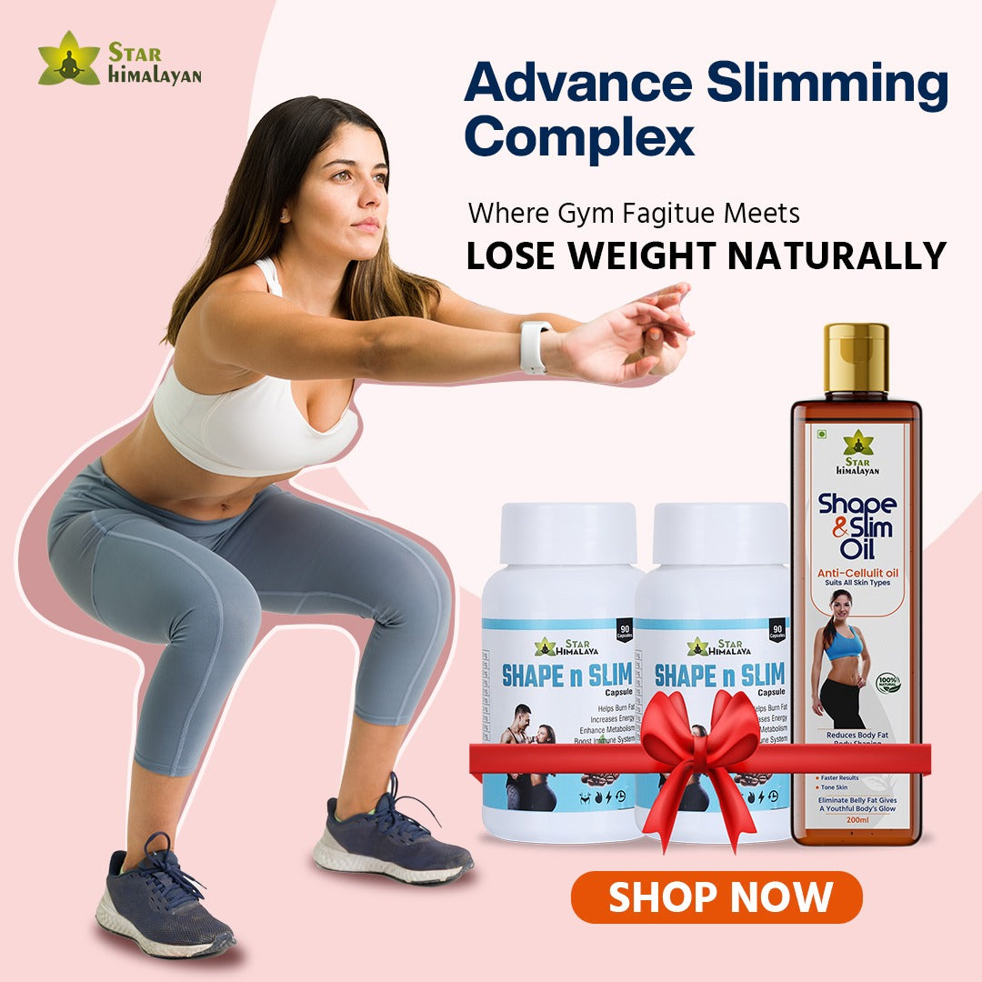 Shape & Slim Fat Burner - Capsule+Oil (Buy 2 Get 1 Free)