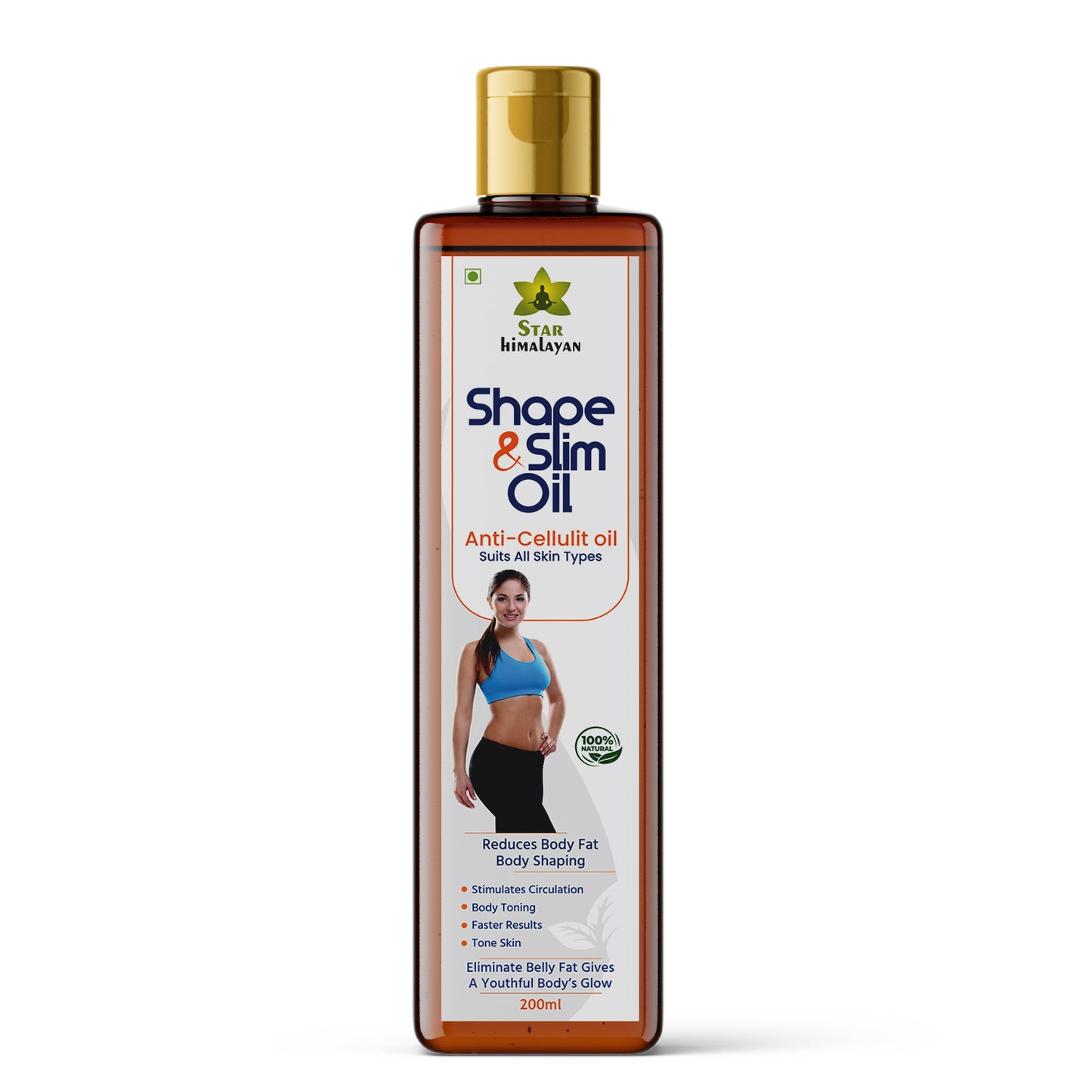 Advance Slimming Complex - Keto Slim Capsule with Shape & Slim Oil (Buy 2 Keto Get 1 Oil Free)