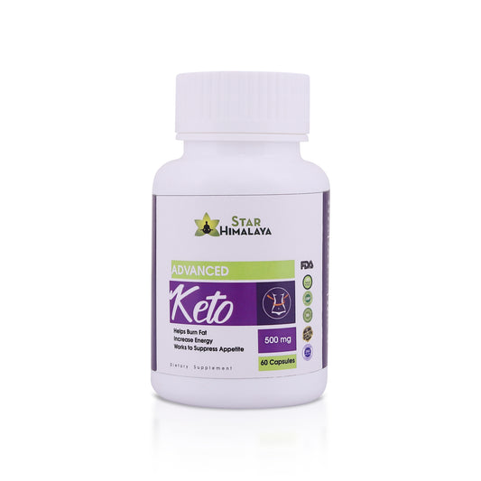 Advanced Keto 500mg 8-Herbs Formulated - 60 Capsules