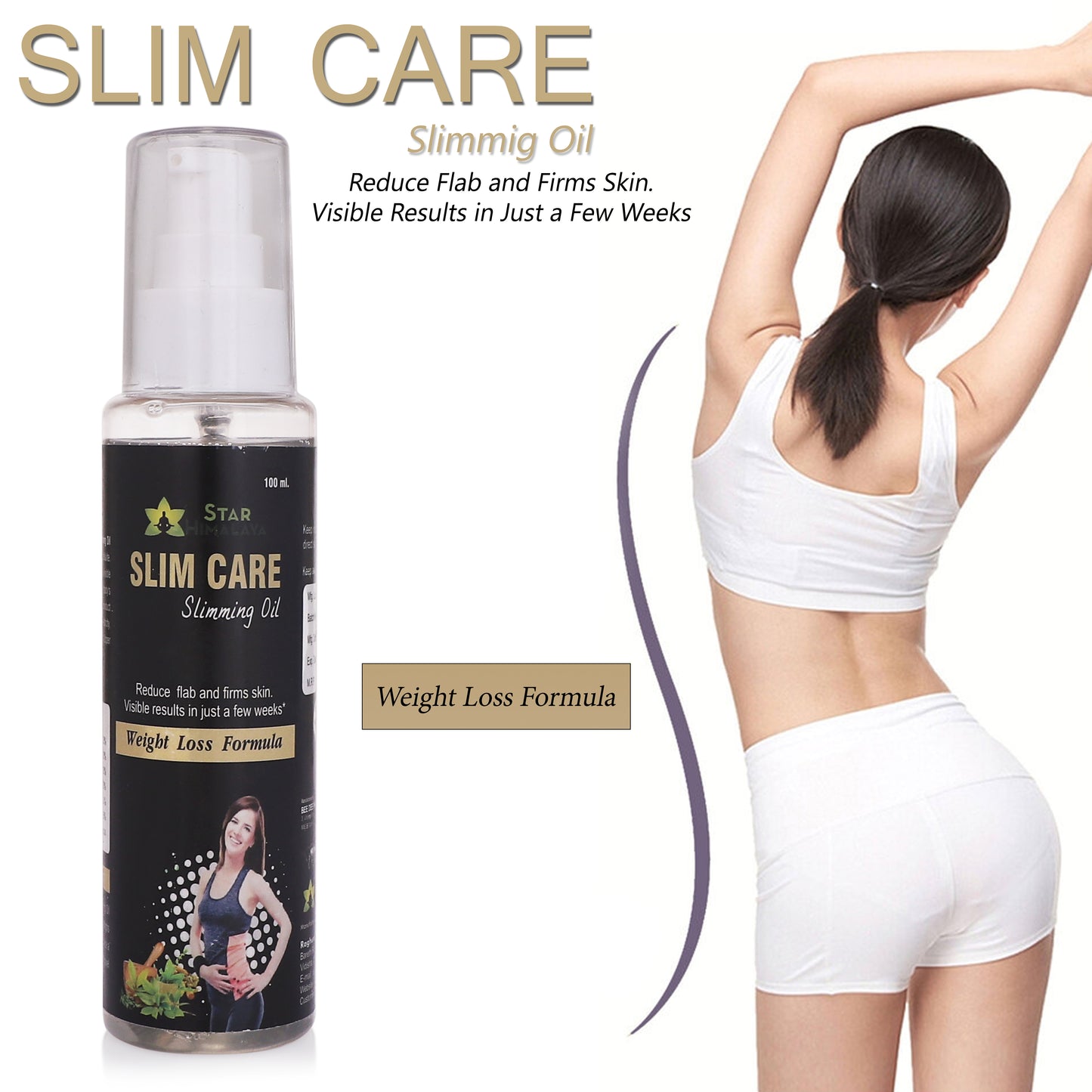 Slim Care Slimming Oil Weight Loss Formula - 100 Ml