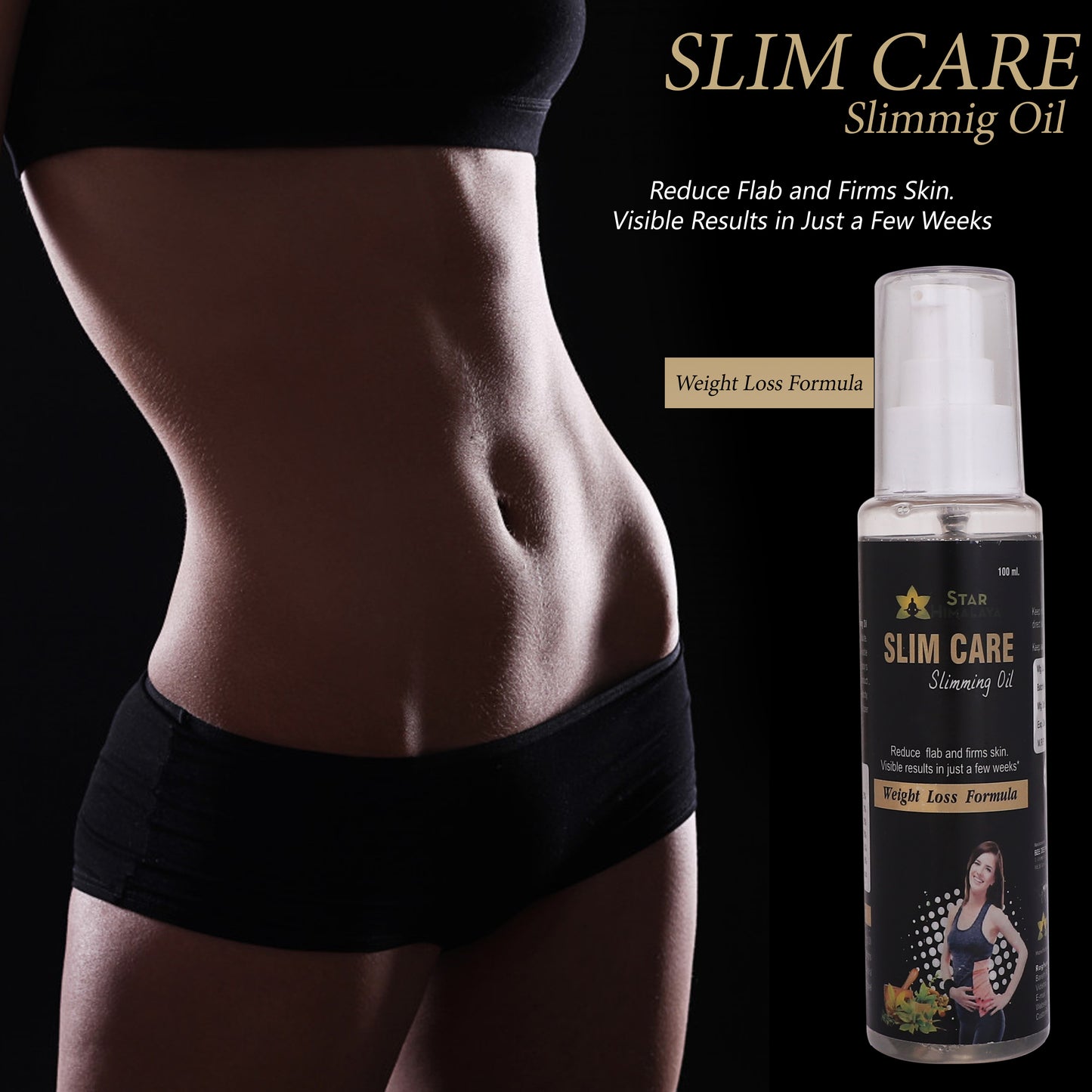 Slim Care Slimming Oil Weight Loss Formula - 100 Ml